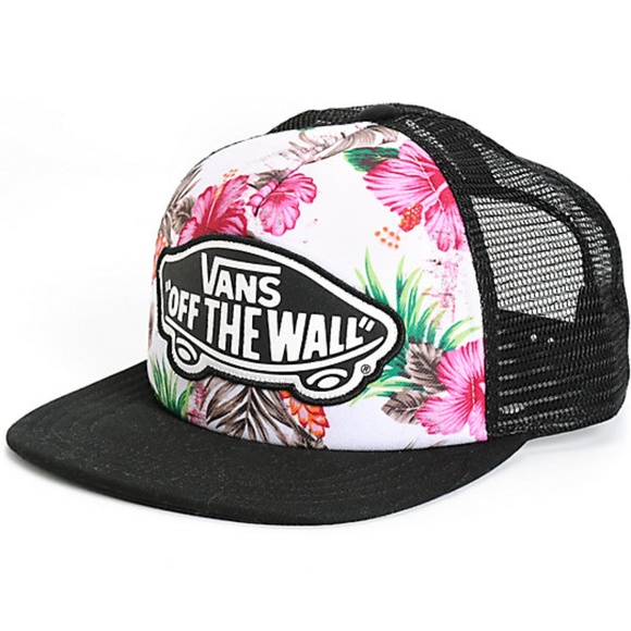 vans floral cap
